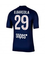Paris Saint-Germain Bradley Barcola #29 Domácí Dres 2025-26 Krátký Rukáv